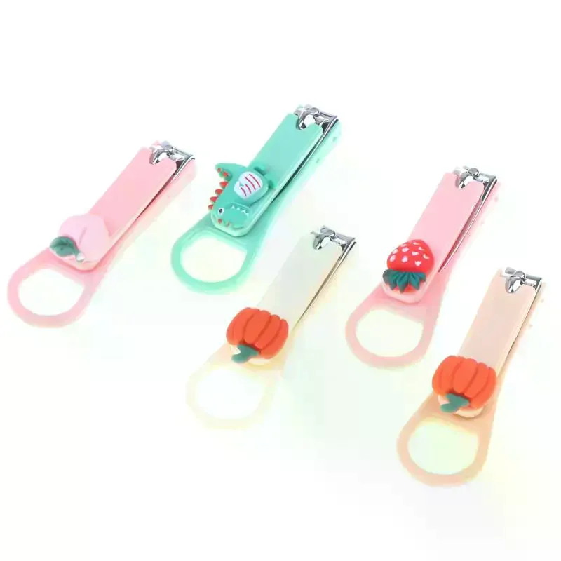 Cartoon Nail Clippers Cutter Nail Trimmer Colorful Kid Nail Scissor Clippers Pedicure Toe Nail Scissor Manicure Beauty Tool