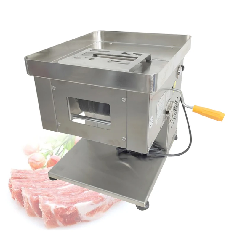 Automatic Meat Shredding Machine Commercial Household Stainless Steel Fast Meat Processing Machine Slicing Machine