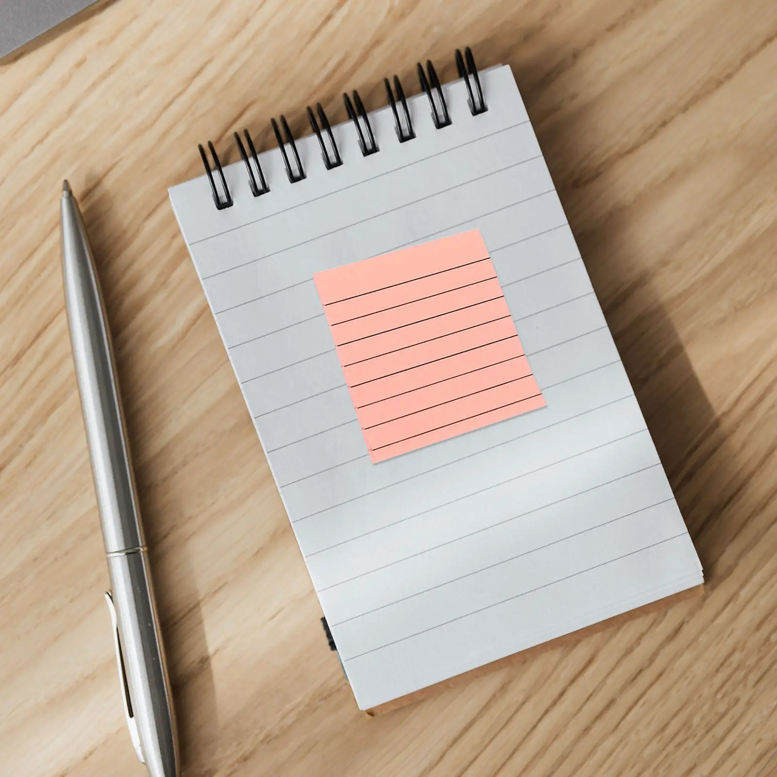 8pcs Bulk Memo Stickers – Repositionable, Clean Removal, Thick Paper, Lined, Small Size for School & Office