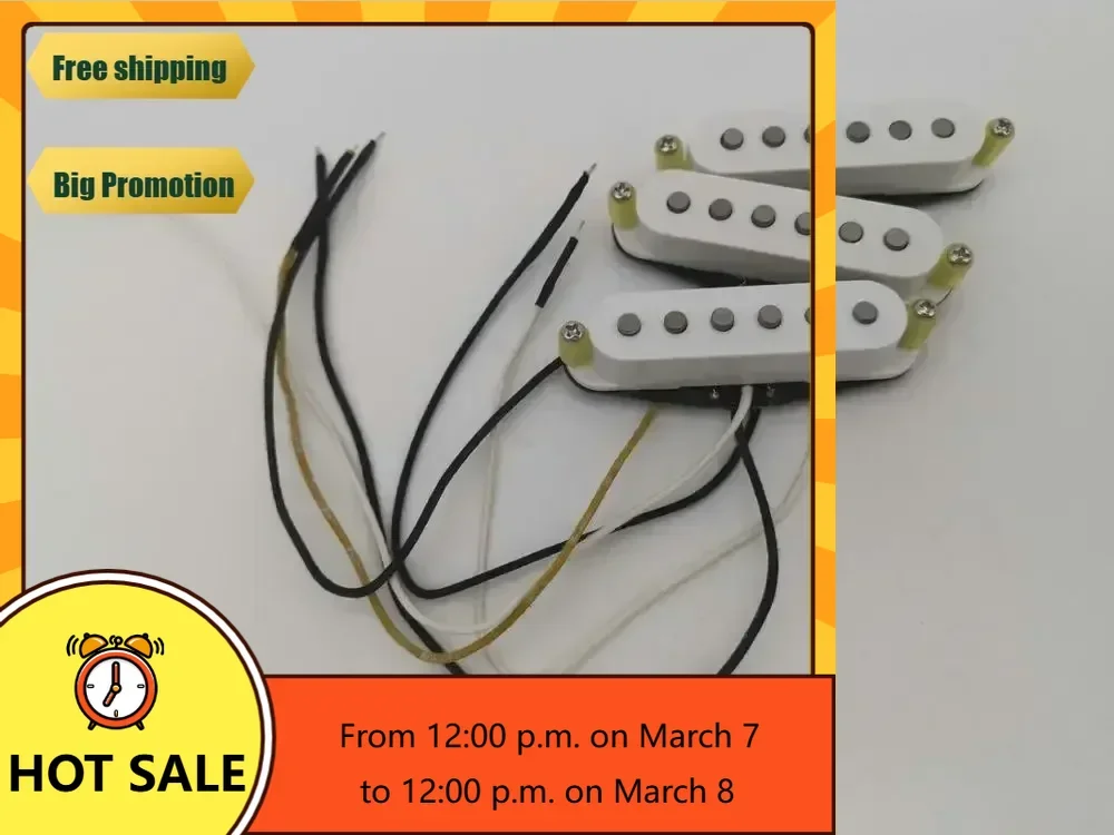 

QX Music Store-Guitar Pickups Alnico V California 50's Pickup Set/ 3Pcs Guitar Pickups