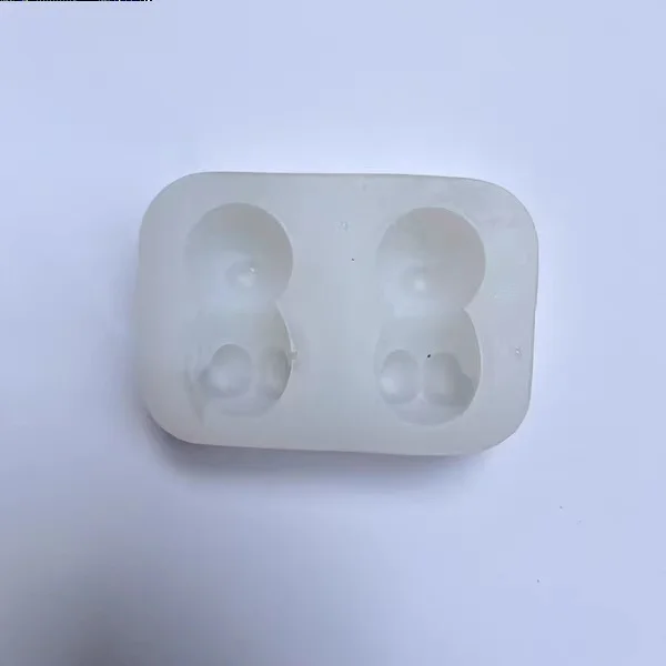 2D Bear Ins scented plaster mold Bear Shape Not-stick Non-toxic Soap Mould Baking Tools Baby Shower Party Supplies