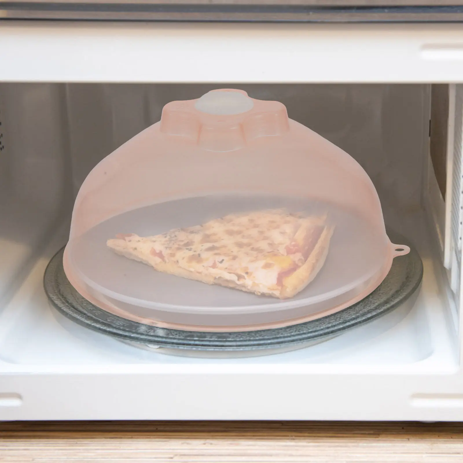 

Microwave Plate Cover with Adjustable Steam Vent Transparent Splash Guard Lid Multi-Functional Kitchen Food Protector Microwave