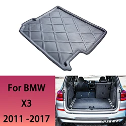 Car Rear Trunk Mat For BMW X3 F25 2011 2012 2013 2014 2015 2016 2017 Cargo Liner Boot Floor Tray Carpet 3D EVA Car Accessories