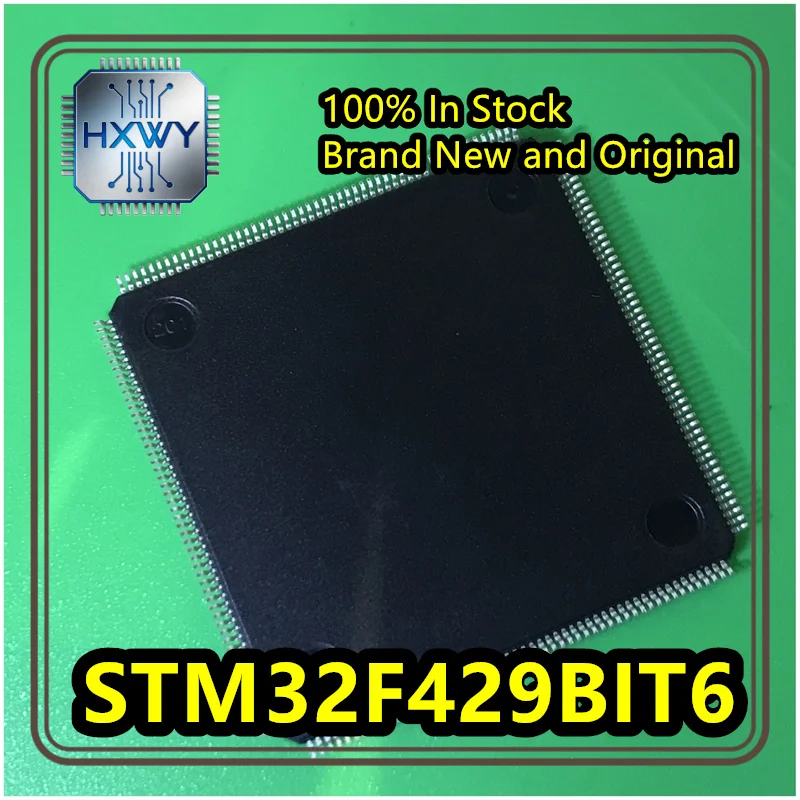 (1/5 piece) STM32F429BIT6 LQFP-208 ARM Cortex-M4 32-bit Microcontroller (MCU), Brand New Original, In Stock, Electronic IC