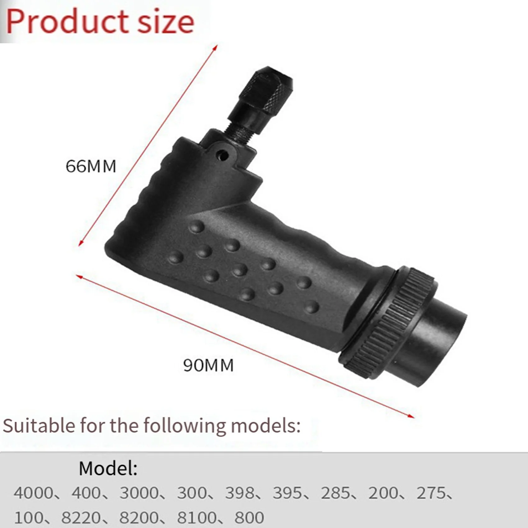 F-F 2X 90-Degree Right Angle Converter Attachment For Dremel Tool Accessories Rotary Tools For 275 Electric Grinder