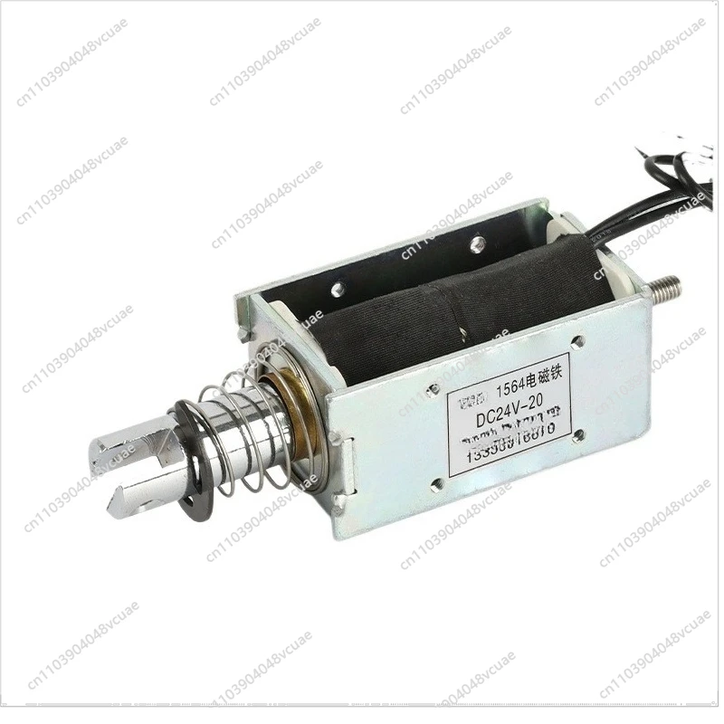 

Push-pull Electromagnet 1564 DC-AC 12V24V220V Long Stroke 20mm Suction 5kg