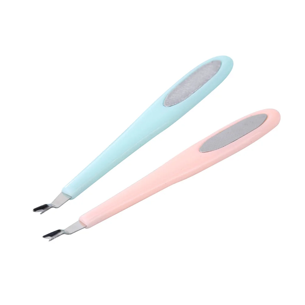 2 قطعة أداة مانيكير الأظافر المهنية الصنفرة مجلس المخازن المؤقتة لملحقات الأظافر الصناعية الطبيعية تصميم صالون استخدام قابل للغسل المحمولة