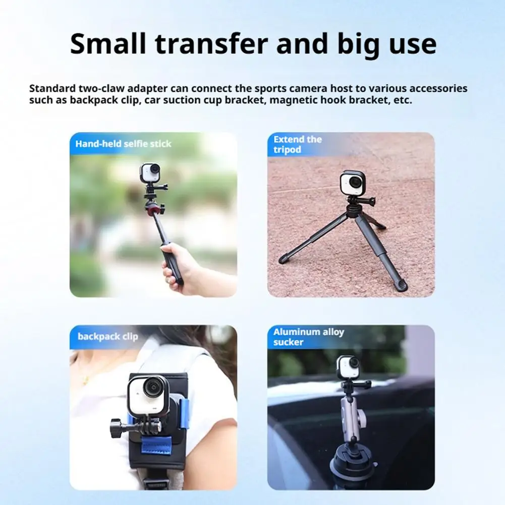 Protective Case Frame Compatible With GO Ultra Thumb Camera, Cage Lens Drop - Proof Cover, Adapter Base, Bracket Accessories