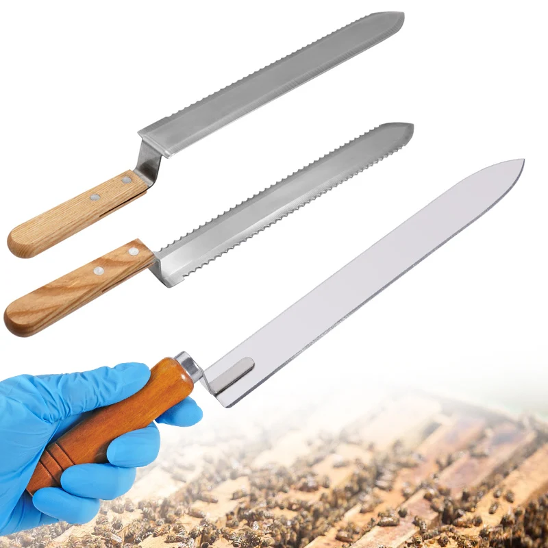 New Bee Honey Scraper Honey Cutting Knife Bee Hive Scraper Equipment Cutter Honey extractor Equipment