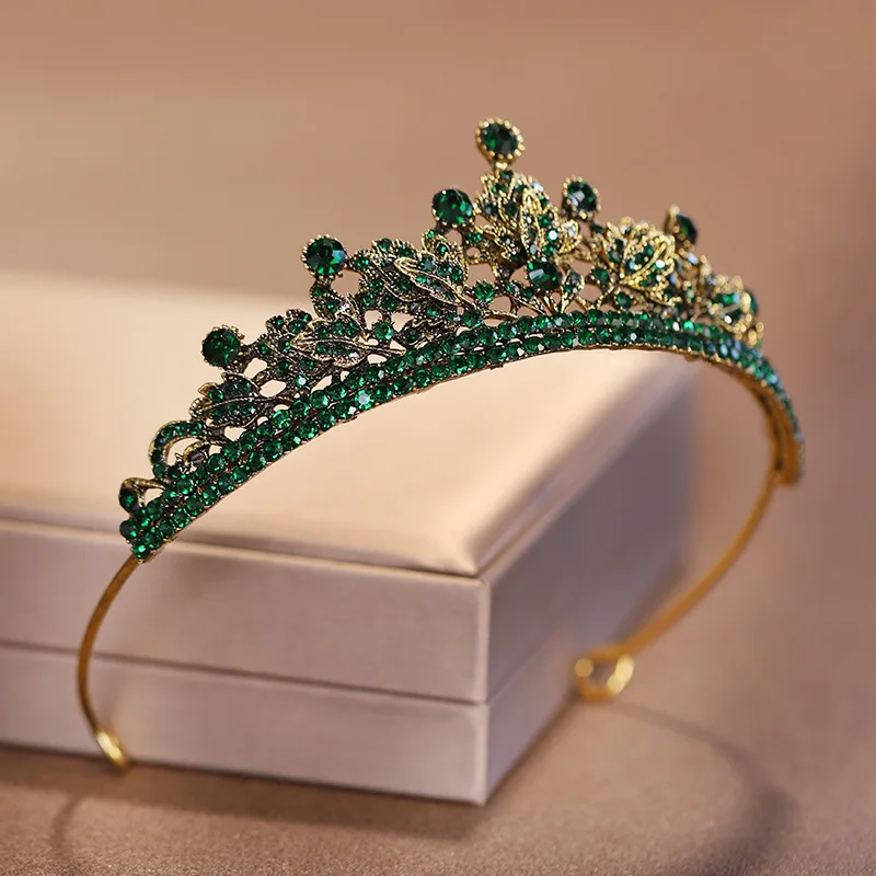 Bridal Headwear Full Of Exquisite Atmosphere Charming Fashion Silver-colour Ladies' Crown For Wedding image 4