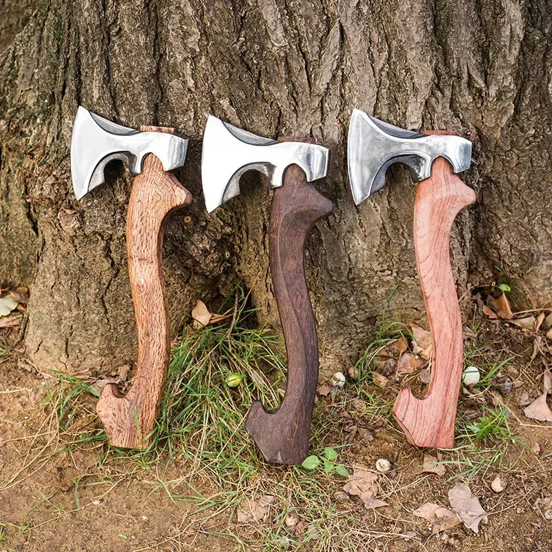 

Outdoor Cutting Firewood Axe Multifunctional Fire Rescue Hand Axes Portable Mountain Camping Tactical Defense Survival Axes