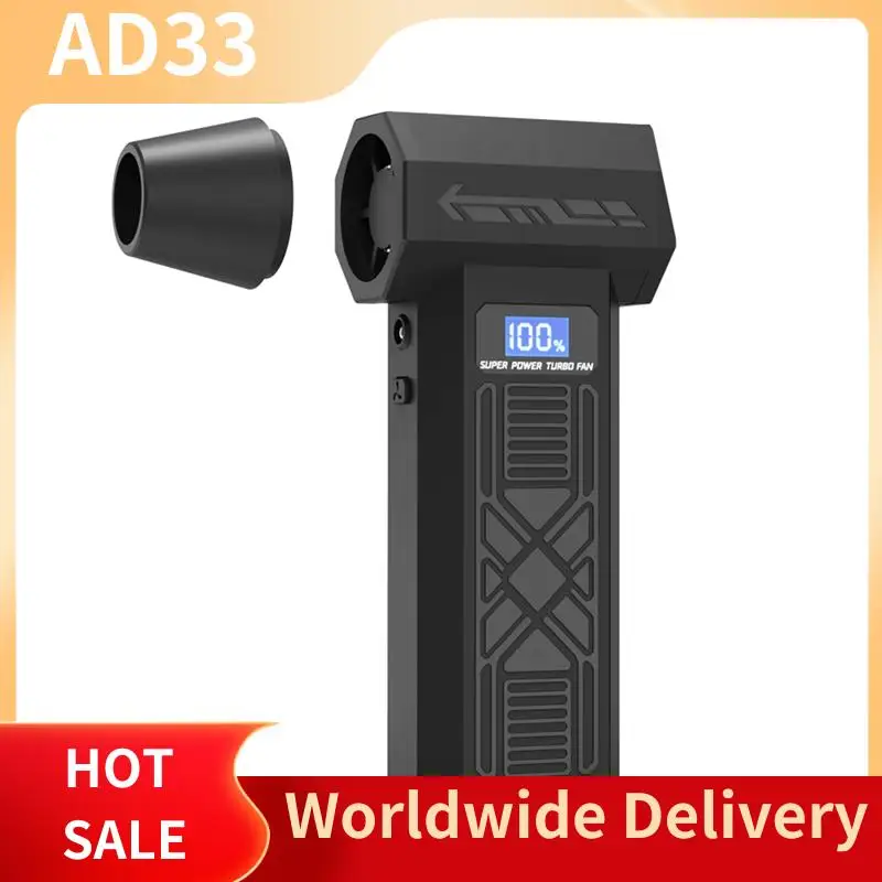 【A28I P80 Turbo Fan 120000RPM منفضة هواء كهربائية محمولة أداة منفاخ التنظيف شحن 4 تروس تعديل السرعة
