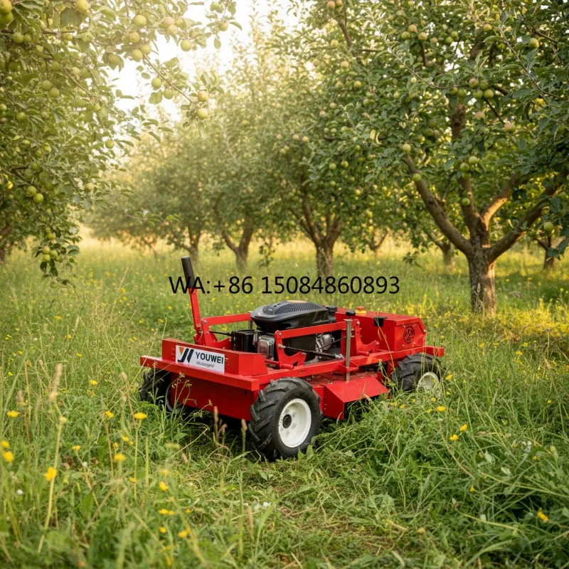 Robot Lawnmower Borderless Line Electric Zero Turn Lawnmower Turning Self-Propelled Lawn Mower