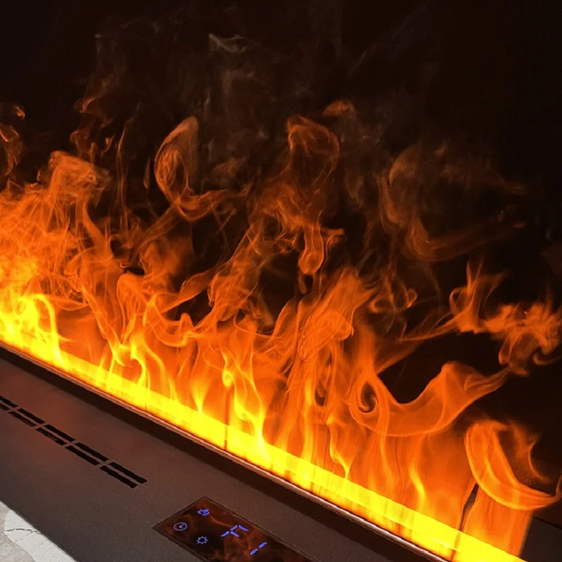 Factory Price Electric Artificial LED Smart App Control Fireplace Insert Steam Water Vapor Fireplace