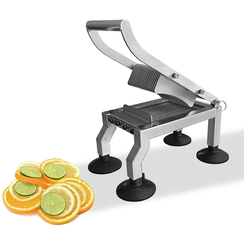 Commercial multifunctional vegetable slicer 5MM/10MM/15MM manual stainless steel fruit and vegetable slicer