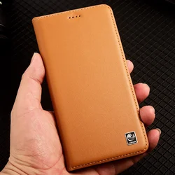 Nappa Genuine Leather Wallet Phone Case For XiaoMi Mi Mix 2 2s 3 4 Mi Max 2 3 4 Pro Magnetic Flip Cover Book