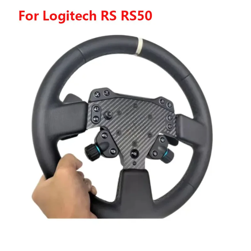 Simulated Racing Steering Wheel 13 inch 330mm Replacement Wheel GT Racing Car Rally Drift For Logitech RS RS50
