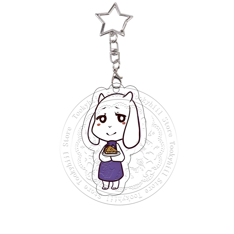 Undertale Acryl-Schlüsselanhänger Frisk Undyne Napstablook Cross Sans Anime Cartoon Spiel Sammlung Taschenanhänger Geburtstagsgeschenk – Detail 16