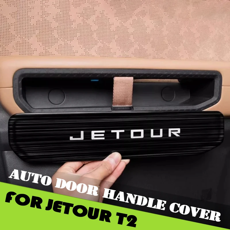 

Auto Door Handle Cover Fit for Jetour Traveler T2 2023 2024 2025 Modified Auto Door Handle Storage Box Car Accessories