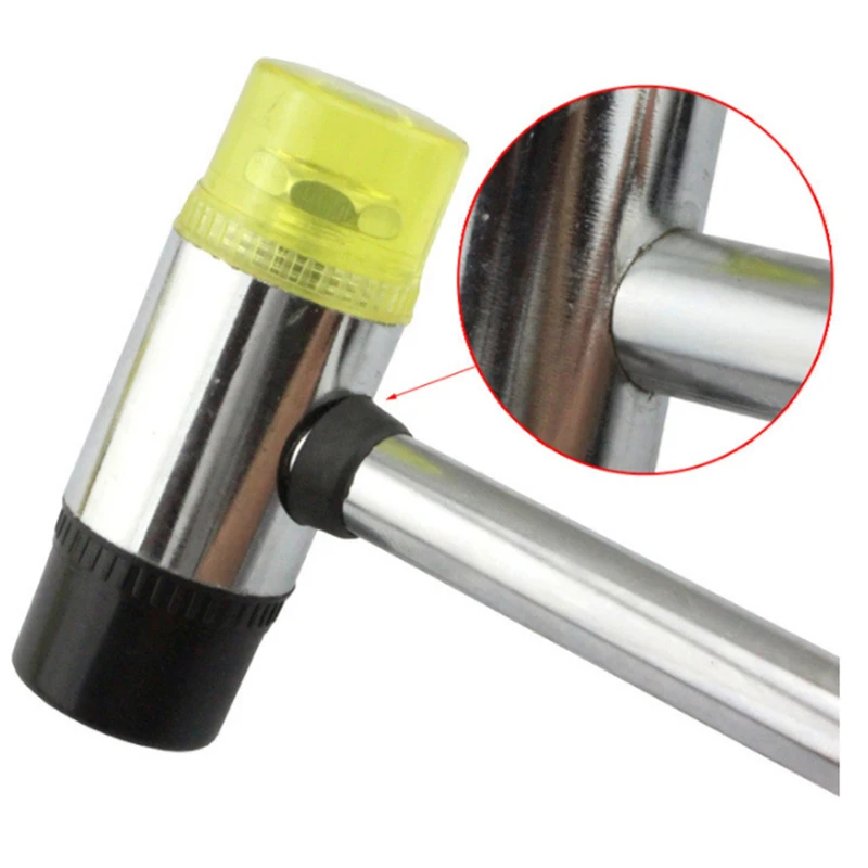 Rubber Guitar Luthiers Tool Double Headed Fret Hammer Guitar Wire Replacement Tool For Fretboard Instrument Accessries