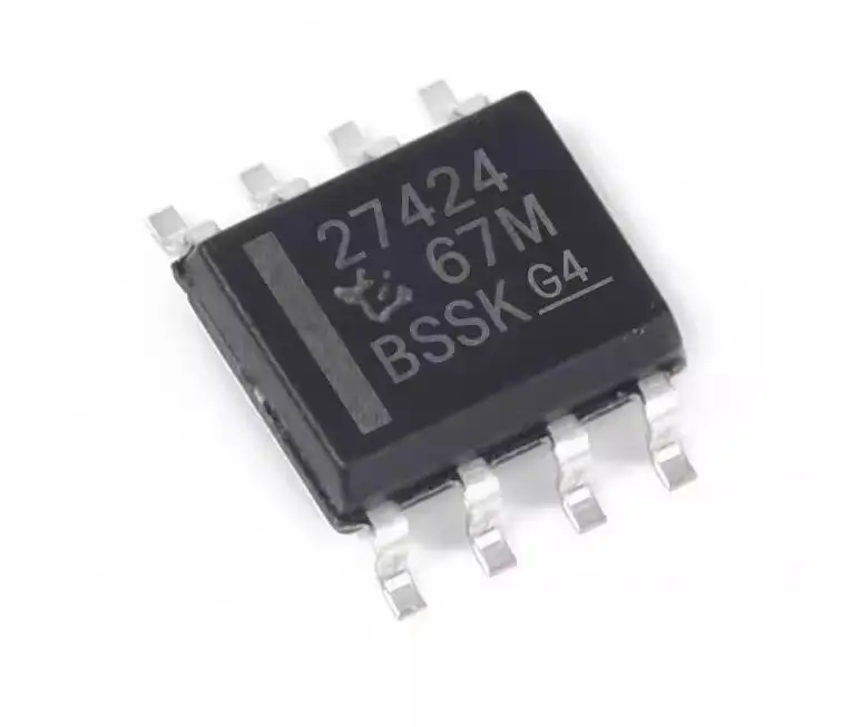 (20pcs)New genuine SMT UCC27424DR 27424 SOIC-8 dual channel gate driver IC chip