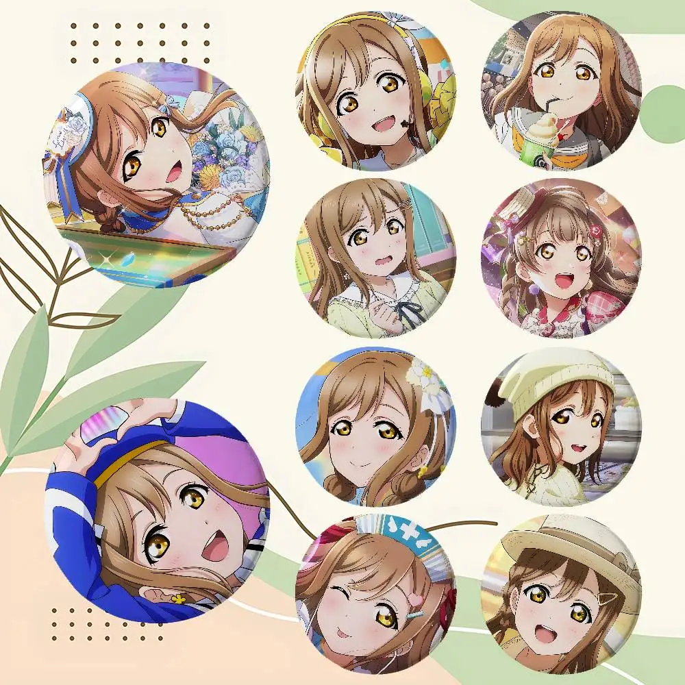 Cartoon Hanamaru Kunikida Abzeichen Emaille-Pin Cartoon-Brosche für Rucksack und Kleidung