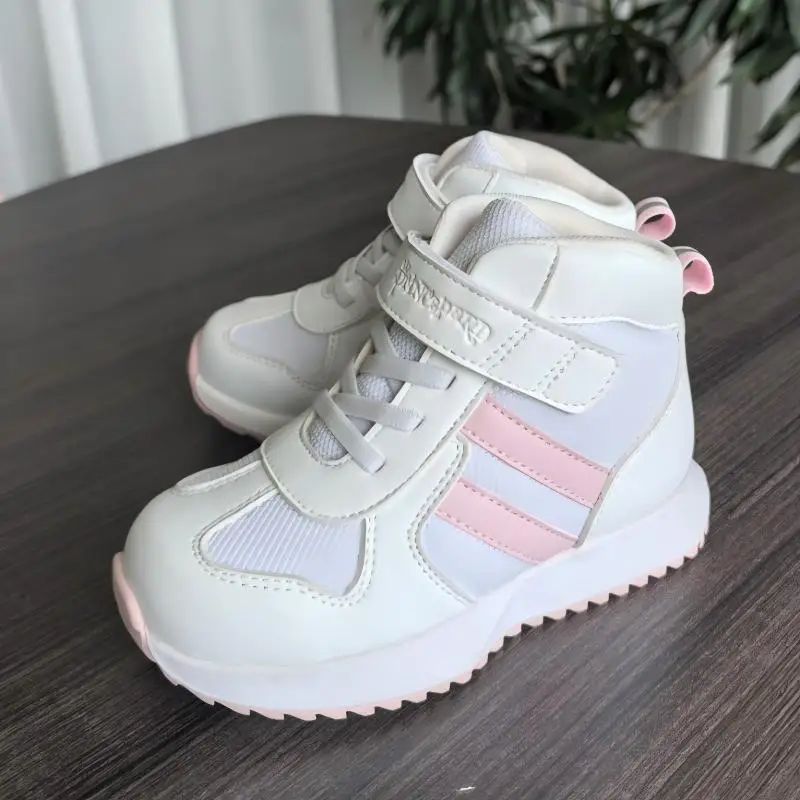 Kids Orthopedic Thick Sole Shoes with Ankle and Arch Support for Boys and Girls Designed for Child Foot Development
