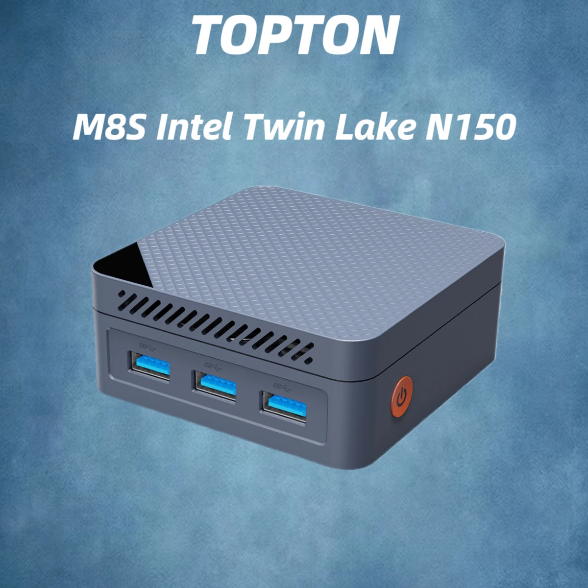 2024 M8S Twin Lake Intel N150 Pocket Mini PC  Windows 11 12GB DDR5 4800MHz Gaming PC Desktop Computer 2 LANs Better than N100