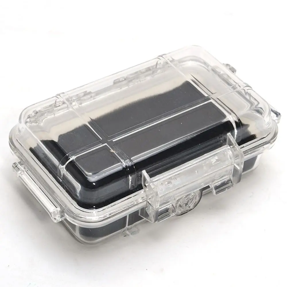 Durable ABS Camping Box Shockproof Transparent Sealed Storage Box Equipment Dry Box Professional Waterproof Toolbox
