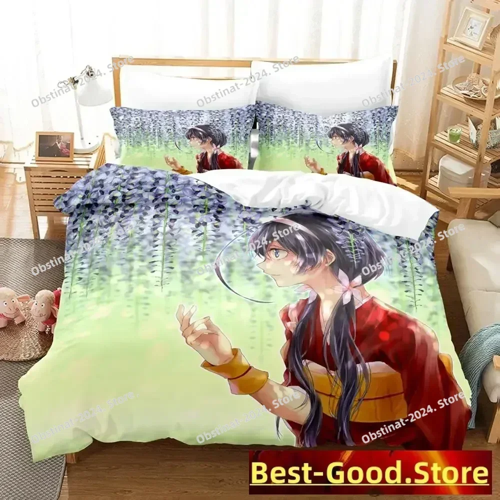 

2023 Kyouka Bedding Set Single Twin Printed Bed Set With Pillowcase Bed Duvet Cover Soft Single Double Queen Super King Size