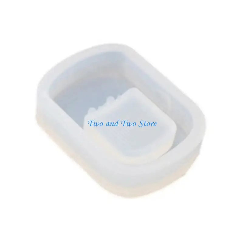 HX6F Coffee Cup Mold for Keychain Pendant Necklace Pendant Mold DIY Craft