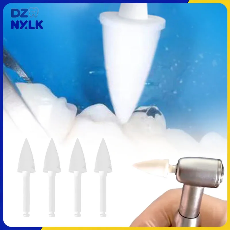 

25Pcs Dental Composite Resin Polishers P6 2.0 One-step Finishing System Dental Teeth Polisher PS Mandrel For Low Speed Handpiece