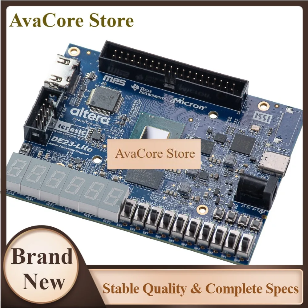 AvaCoreTerasic DE23-Lite Development Kit: Agilex 3 FPGA Dev Board With HDMI, SDRAM & USB-C For Vision & Robotics