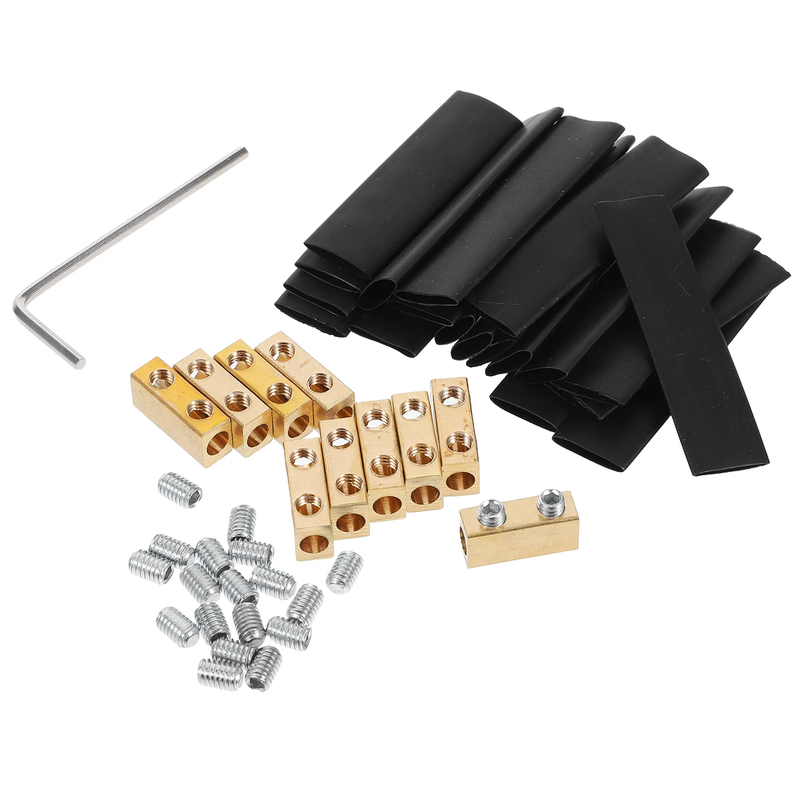 

20 Pcs Waterproof Copper Binding Post Wire Connectors Terminal Quick Splice Electrical Kit Out High Conductivity