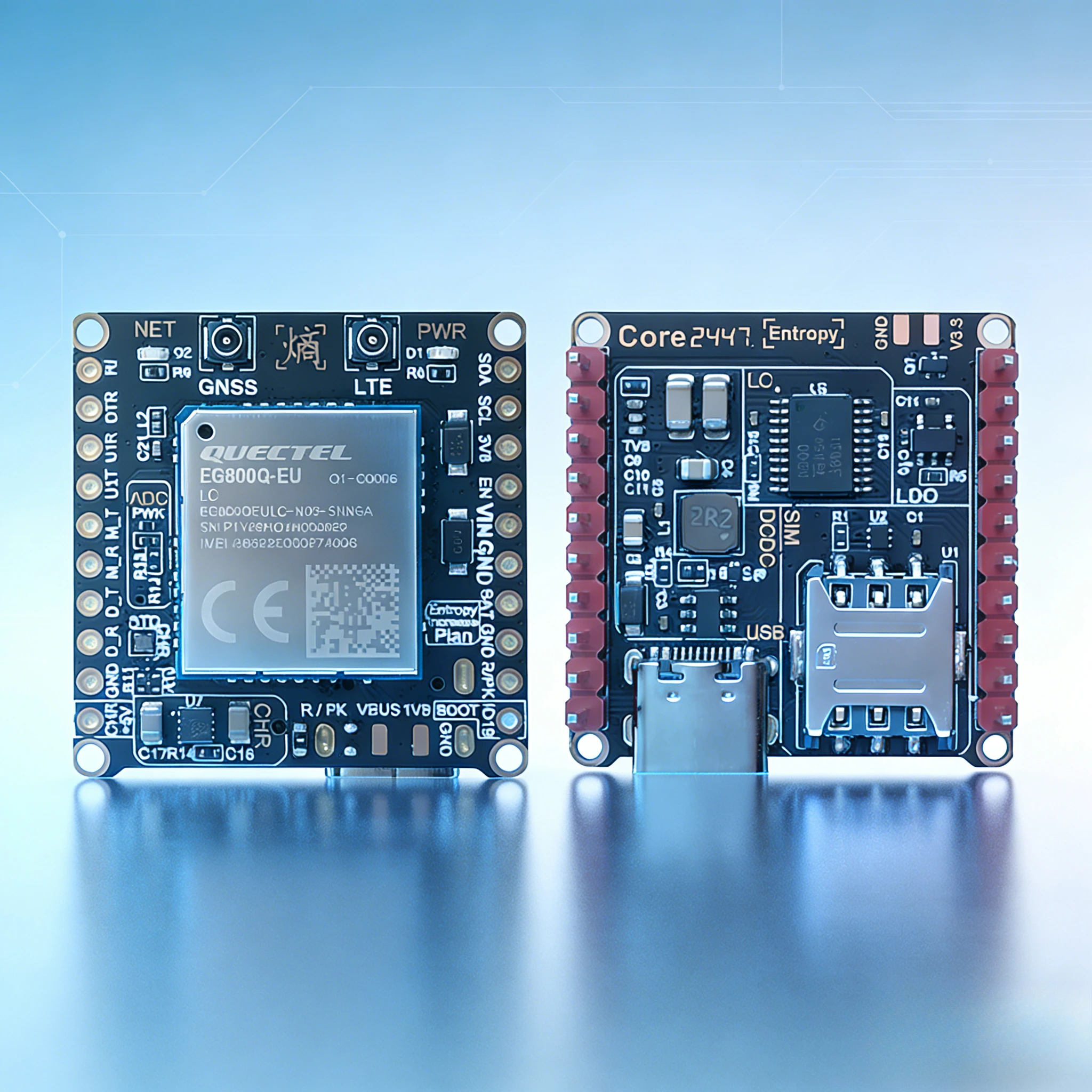 quectel-eg800q-eu-cat1-eg800qeulc-n03-snnsa-lte-ブレークアウト-コア-ボード-eg800qeulc-eg800q-ヨーロッパ、アジア、アフリカ向け