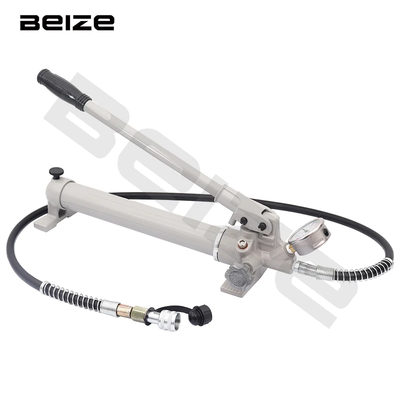 Hydraulic Hand Pump with Pressure Gauge Can Work with Crimping Head Pressing Head and Cutting Head Manual Hydraulic Pump