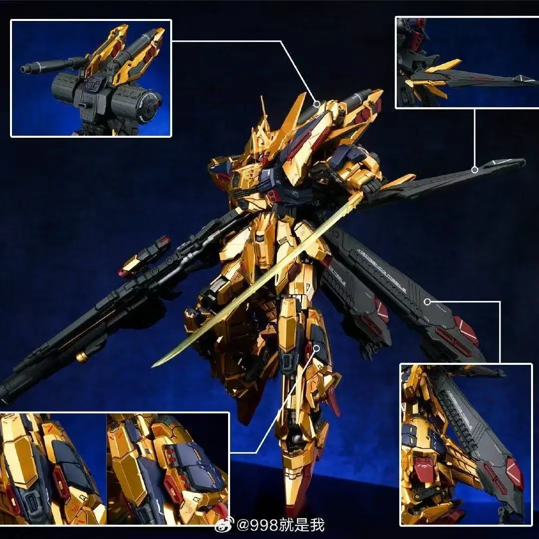 

В наличии: Сборная модель SHENMA MG 1/100 Golden Fighter Full Armor FA Hyakushiki Kai, пластиковая фигурка-конструктор