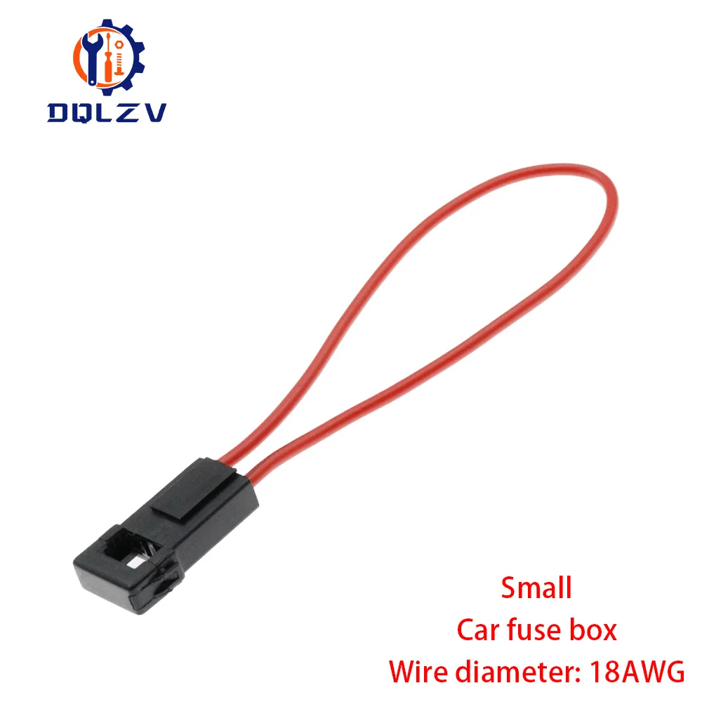 Medium ATC Sicherung Halter In-linie 18/16AWG Draht Kupfer 32V Power Blad mit Kleine Sicherung und auto Klinge Sicherung 2A 3A 5A 7,5 EINE 10A 15A 20A