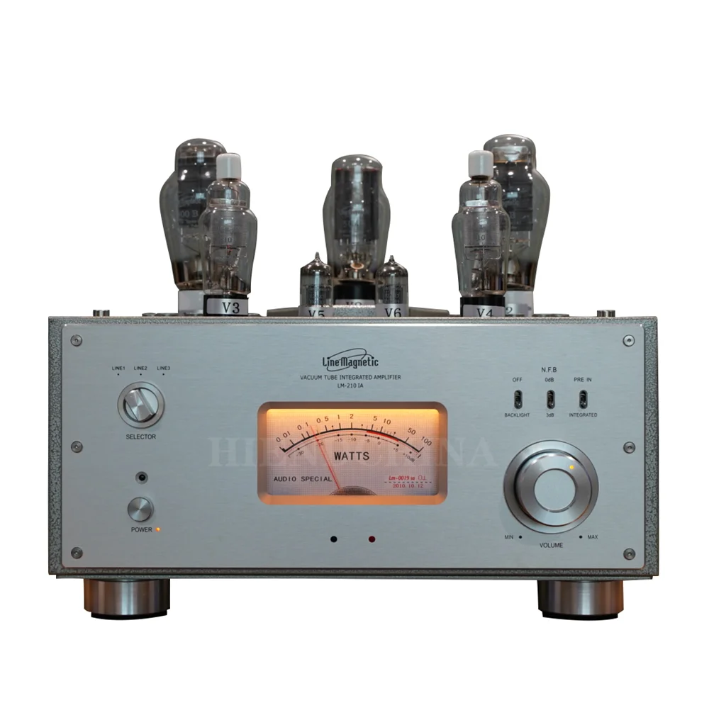 Line Magnetic LM-210IA Class A Integrated Tube Amplifier  Single Ended 300B*2 5U4G*2 8W*2 （110V/220V)