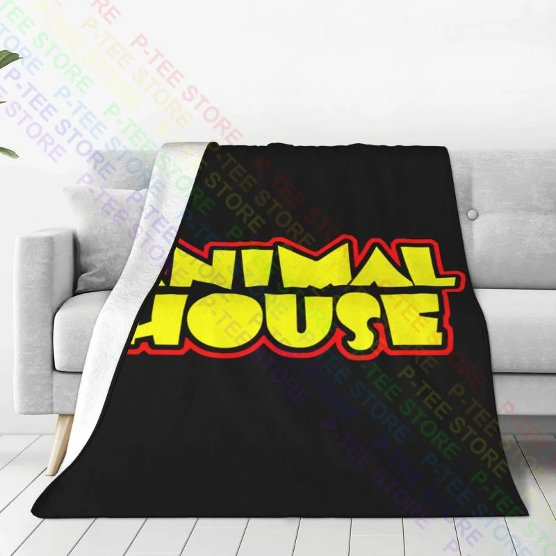 Frat College Comedy Animal House Movie John Belushi Blanket Fashion On Couch Decorative Sofa