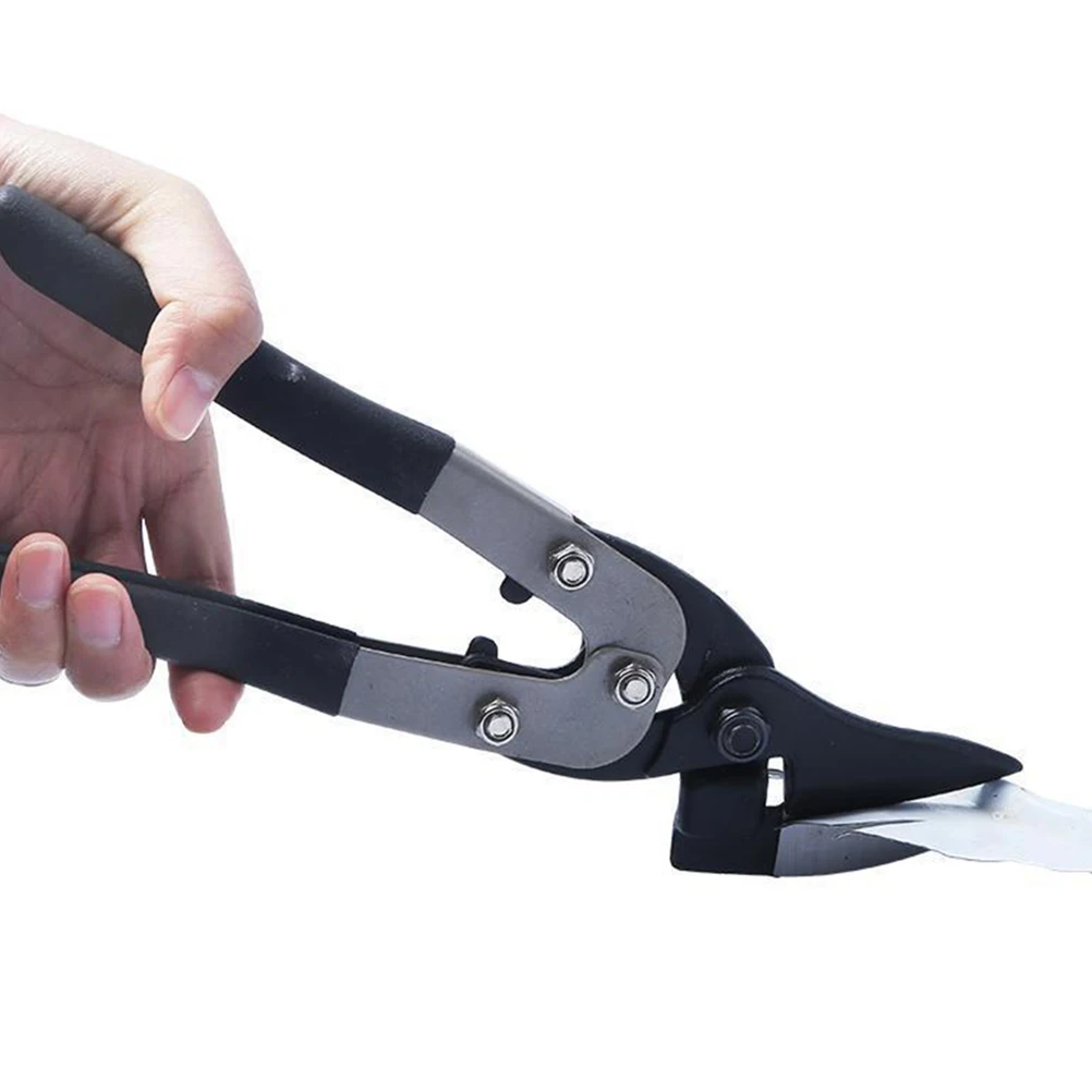 

1Pcs Iron Sheet Cutting Scissor Premium Stainless Steel Anti Rust Heavy Duty Tin Snips for Garden Carpets Plastic Tubes