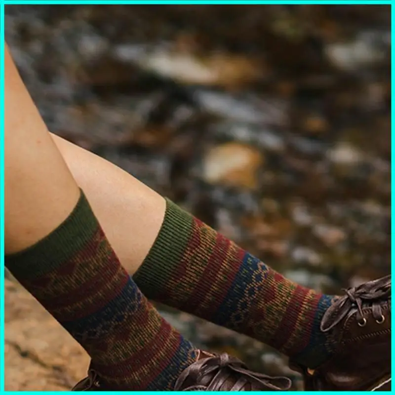 

Womens Cotton Short Socks Summer Thin Soft Socks Patterned Calf Socks