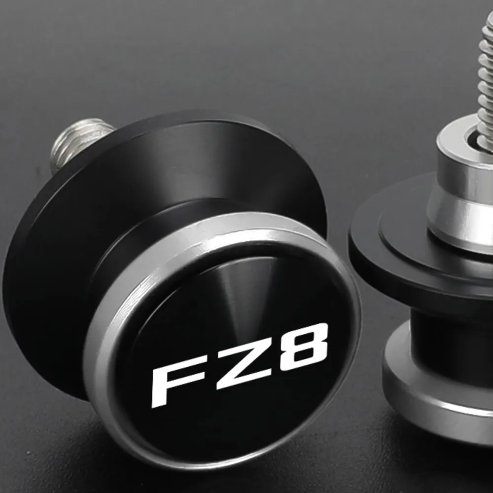 For YAMAHA FZ8 All Series FZ8N FZ8S 2010-2012 8MM Universal Bolts Aluminum Motorcycle Accessories Swingarm Spools Slider Stand