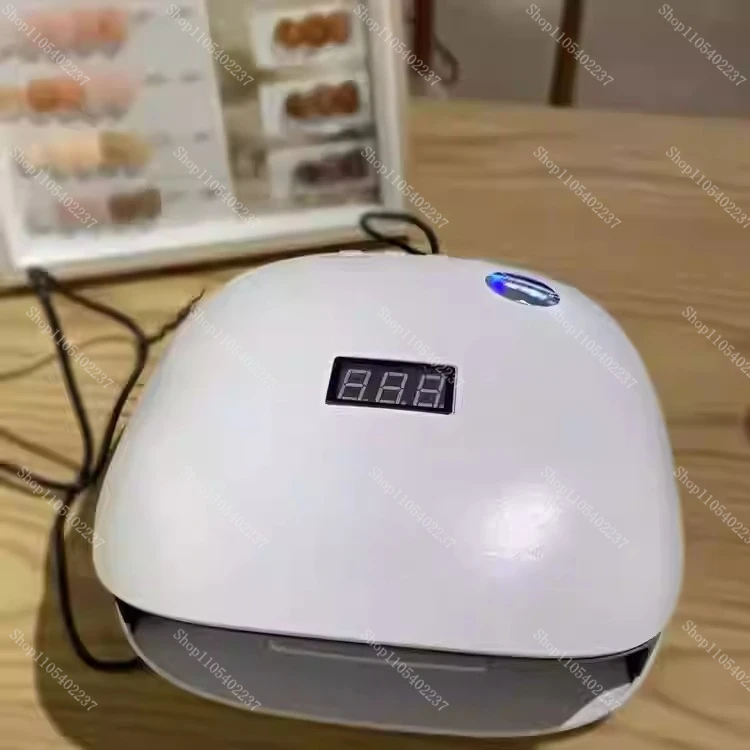 48W Nail Lamp Sun 4S Detachable Base Quick Drying Phototherapy Machine Painless Mode for Nail Salon