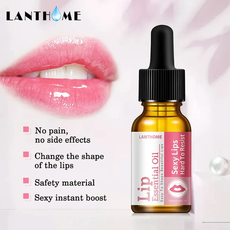 Suero regordete para labios, aumenta la elasticidad de los labios, Reduce las líneas finas, voluminizador instantáneo, reparación de aceite esencial, nutre, belleza Sexy, cuidado de los labios