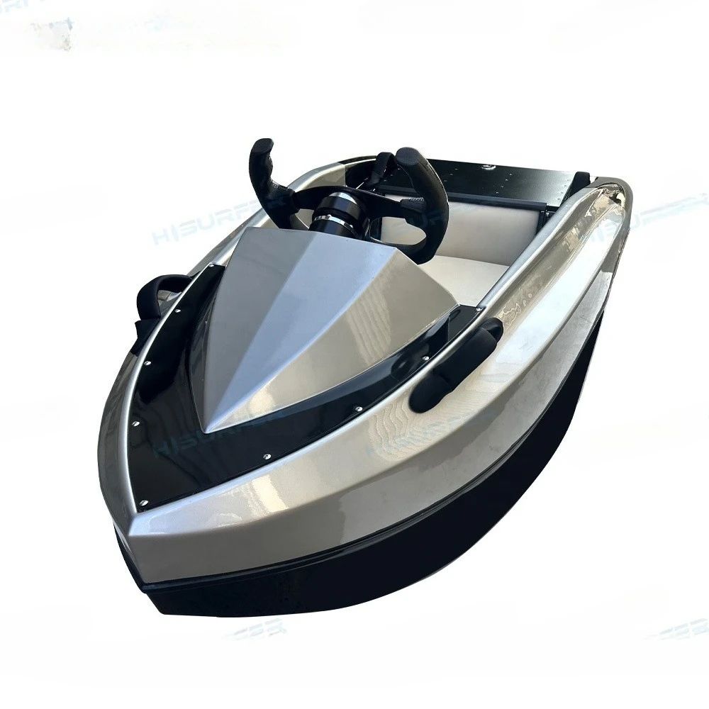 15KW FRP electric mini kart jet boat 50km/h, approved by CE MSDS ROHS UN38.3