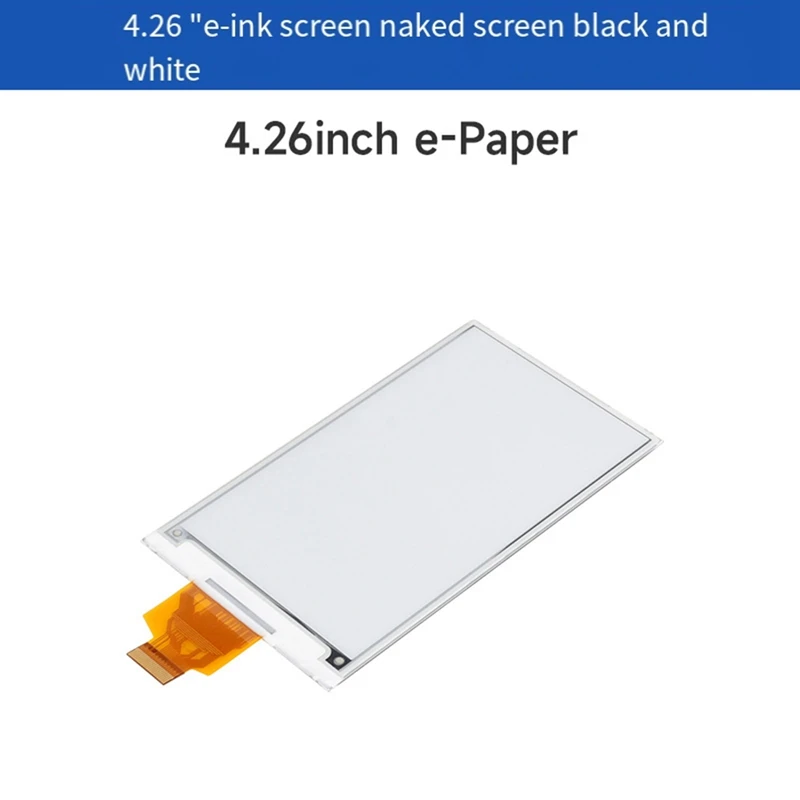 4.26Inch E-Paper Display 800X480P 3.3V Black White Color For Raspberry Pi Jetson Nano Arduino STM32