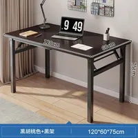 Foldable Computer Table Desktop Desk Home Desk Bedroom Rental House Small Table Simple Study Writing Desk