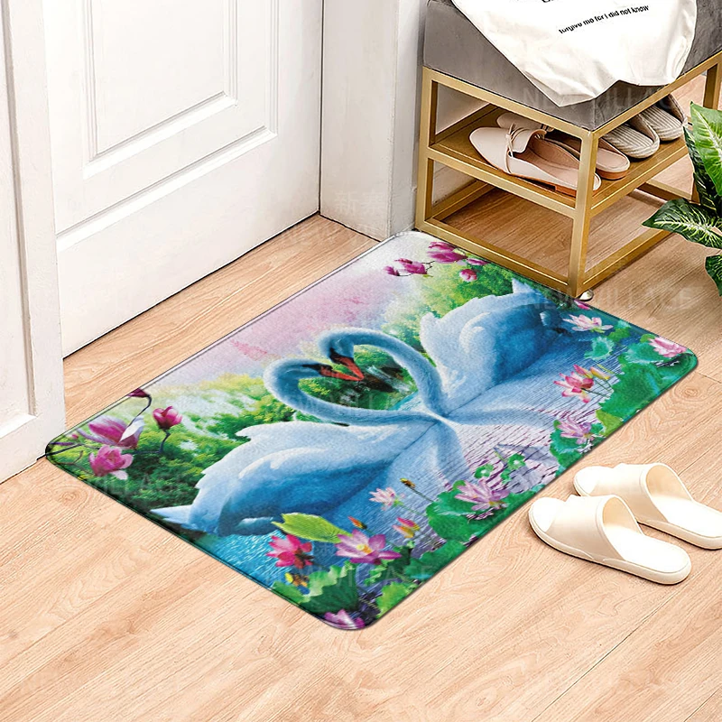 House entrance carpet Home Colorful animals doormat  Room Bath mat Foot mat bathroom non-slip mat Kitchen water absorption mat