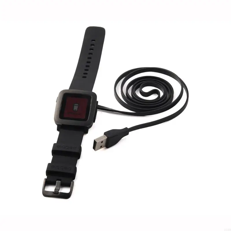 A2BD Cord for Pebble for time Round for Smart Watch Portable USB Fast Chargin